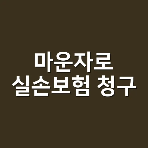 마운자로 실손보험 청구, 당뇨라면 가능할까요? - 요약