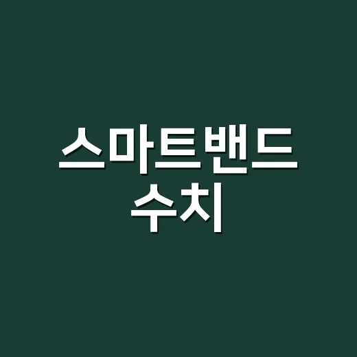 스마트밴드 수치, 어디까지 믿어도 될까요? - 요약