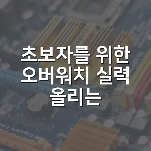 초보자를 위한 오버워치 실력 올리는 방법, 처음엔 이것부터 잡으면 됩니다 - 요약