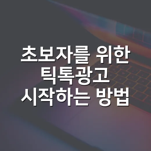 초보자를 위한 틱톡광고 시작하는 방법, 예산부터 소재까지 이렇게 잡아보세요 - 요약