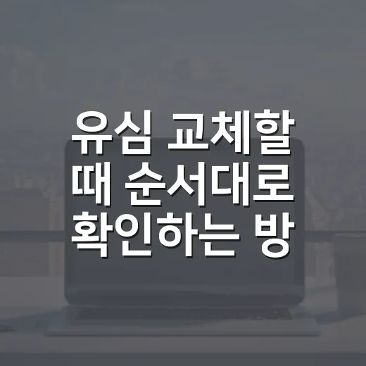 유심 교체할 때 순서대로 확인하는 방법 - 요약