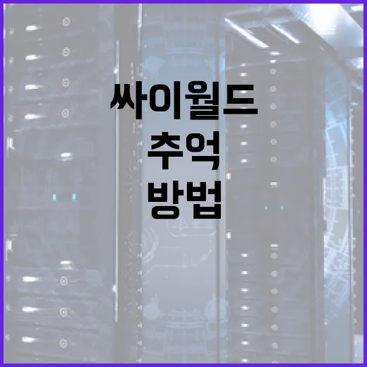 추억의 공간, 싸이월드를 다시 만나는 방법 - 요약