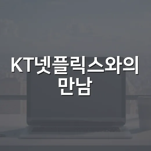 KT넷플릭스와의 만남, 이렇게 시작해보세요! - 요약