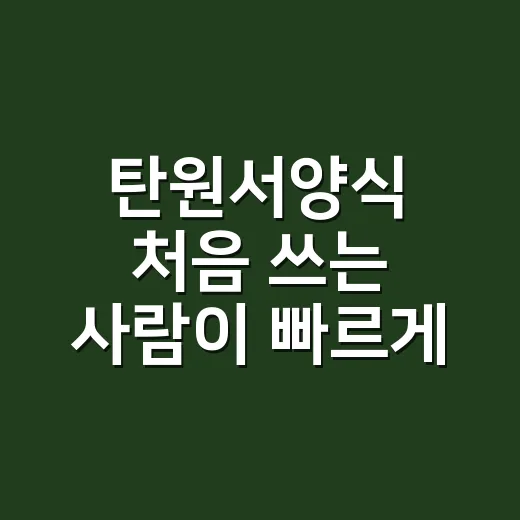 탄원서양식 처음 쓰는 사람이 빠르게 작성하는 방법 - 요약