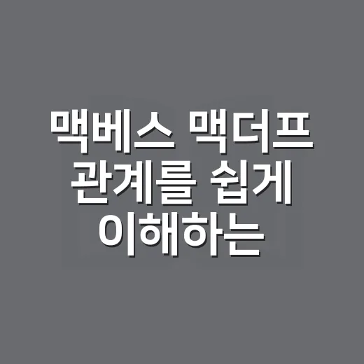 맥베스 맥더프 관계를 쉽게 이해하는 방법 - 요약