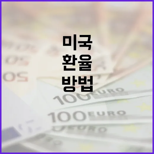 미국 환율을 쉽게 이해하고 활용하는 방법 - 요약