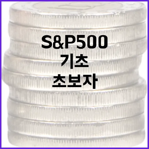 S&P500 이해하기: 초보자를 위한 기초 가이드 - 요약