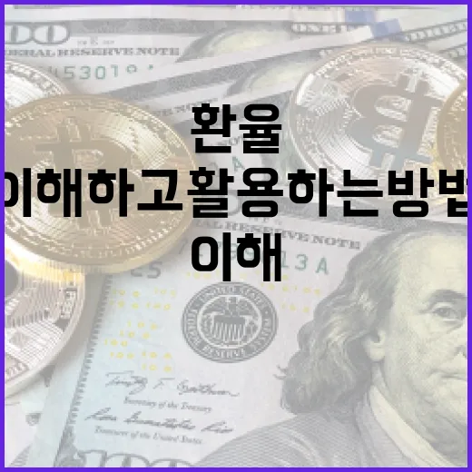 환율을 이해하고 활용하는 방법 - 요약