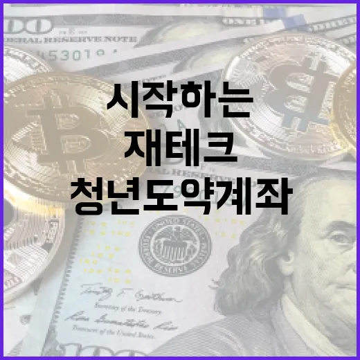청년도약계좌로 재테크 시작하는 방법 - 요약