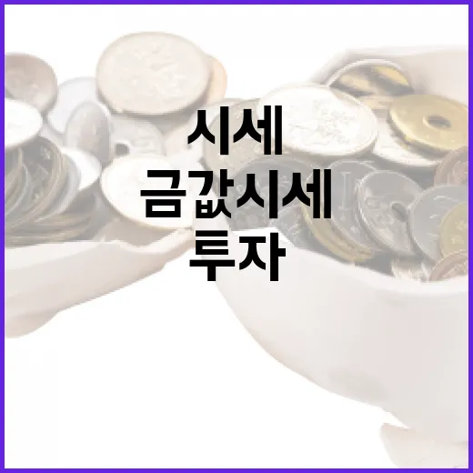 금값 시세를 이해하고 투자하는 방법 - 요약