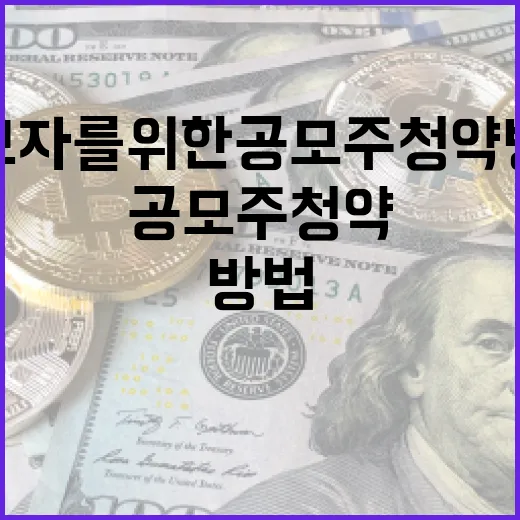 초보자를 위한 공모주 청약 방법: 이렇게 시작하세요 - 요약