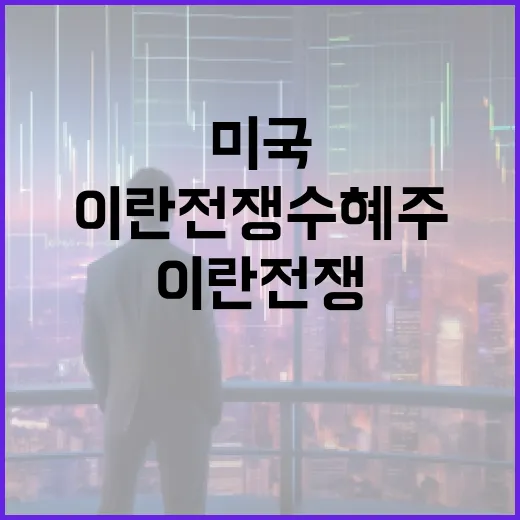 미국-이란 전쟁 수혜주를 찾는 방법 - 요약