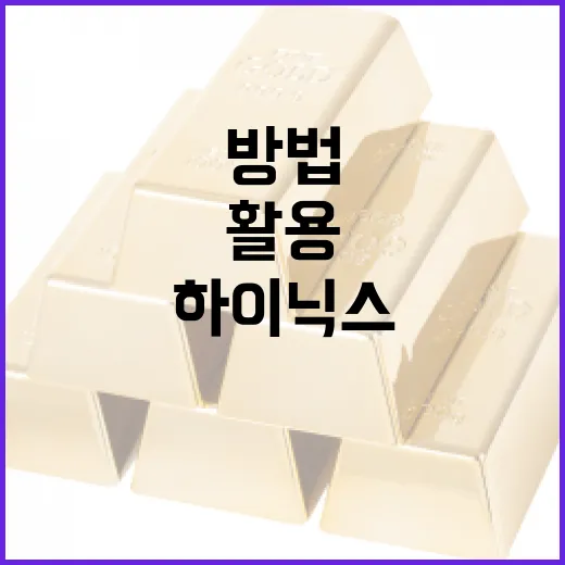 하이닉스를 이해하고 활용하는 방법 - 요약