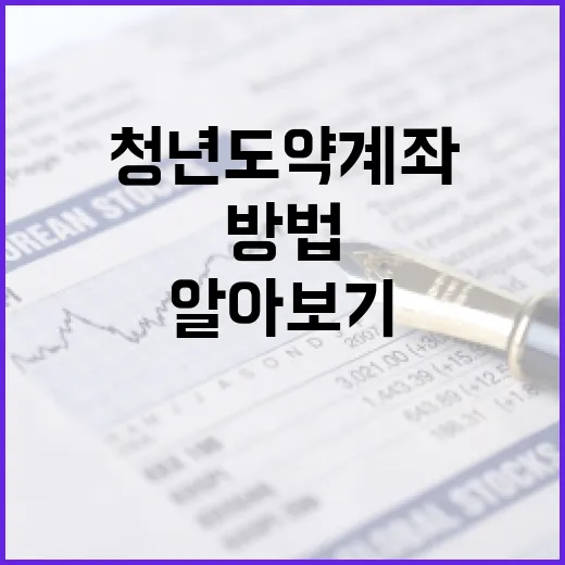 청년도약계좌를 시작하는 방법: 기초부터 알아보기 - 요약