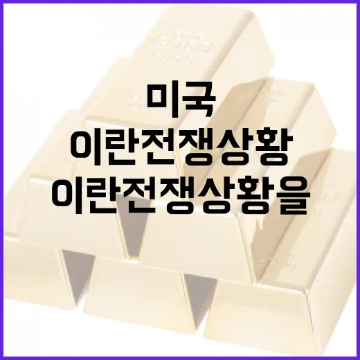 미국-이란 전쟁 상황을 이해하는 방법 - 요약