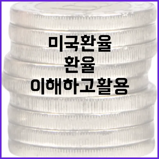 미국 환율을 효과적으로 이해하고 활용하는 방법 - 요약