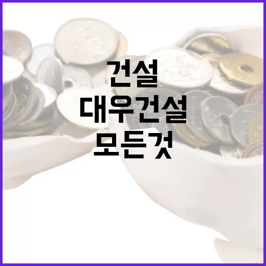대우건설에 대해 알아야 할 모든 것: 초보자를 위한 가이드 - 요약