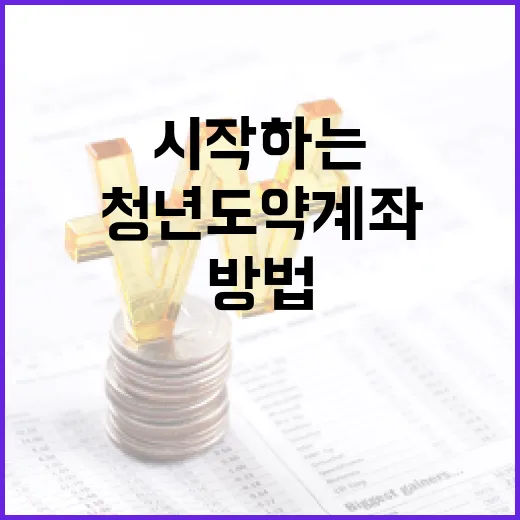 청년도약계좌를 시작하는 방법 - 요약