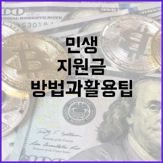 민생지원금을 받는 방법과 활용 팁 - 요약