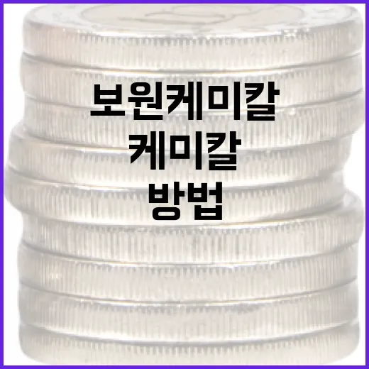 보원케미칼을 효과적으로 활용하는 방법 - 요약