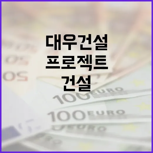 대우건설의 성공적인 프로젝트를 이해하는 방법 - 요약