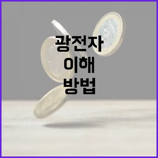 광전자를 이해하고 활용하는 방법 - 요약