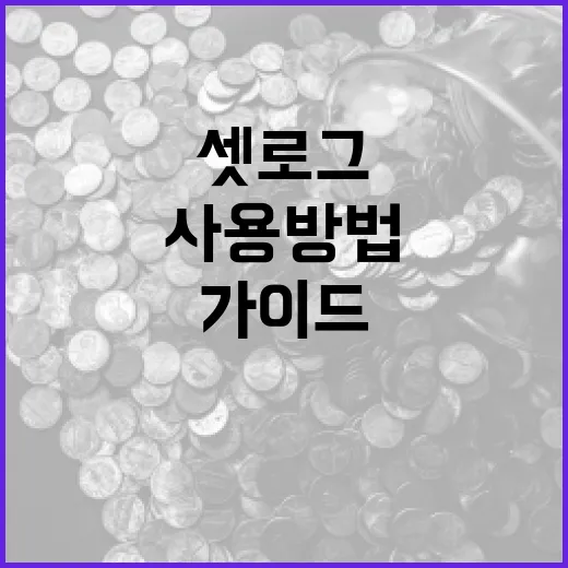 셋로그 사용 방법: 초보자를 위한 가이드 - 요약