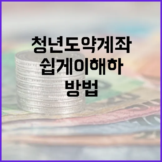 청년도약계좌를 쉽게 이해하는 방법 - 요약