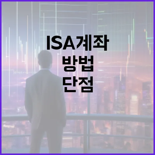ISA 계좌의 단점을 제대로 이해하는 방법 - 요약