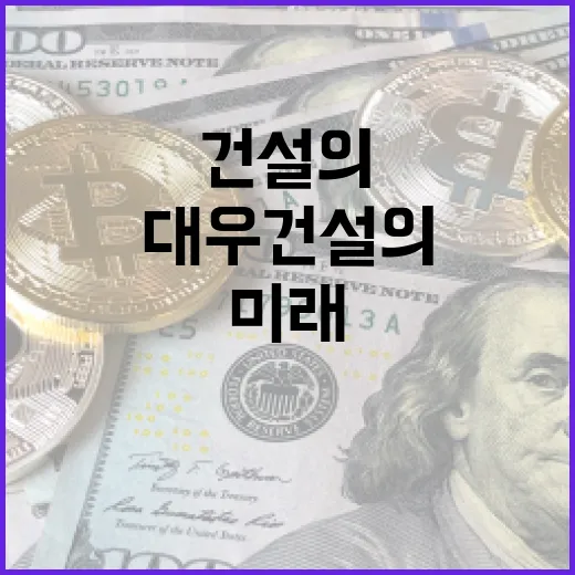 대우건설의 역사와 미래를 이해하는 방법 - 요약