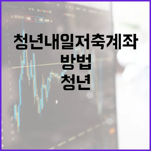 청년내일저축계좌를 활용하는 방법 - 요약