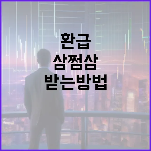 삼쩜삼 환급을 쉽게 받는 방법 - 요약