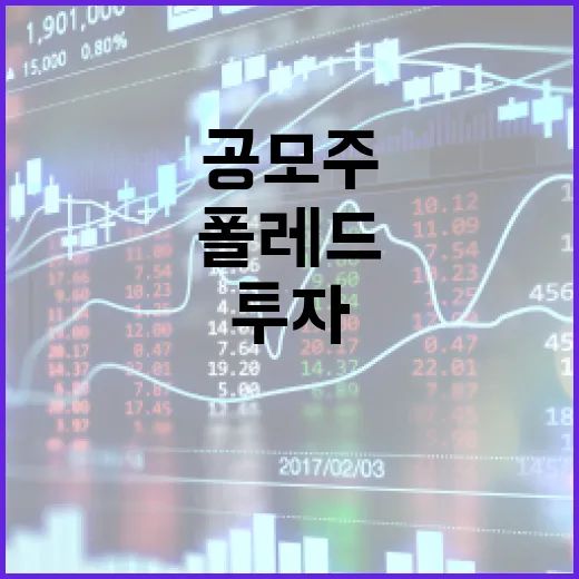 폴레드 공모주 투자하는 방법 - 요약
