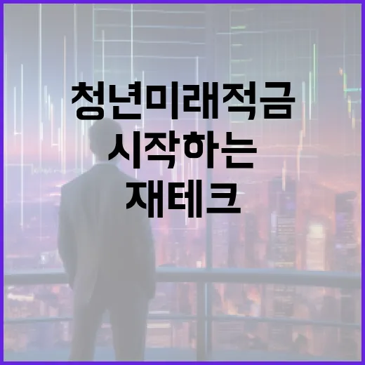 청년미래적금 활용하여 재테크 시작하는 방법 - 요약
