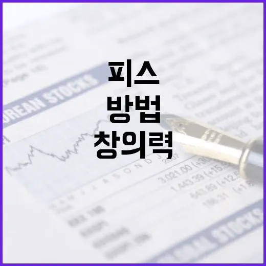 피스피스스튜디오에서 창의력을 발휘하는 방법 - 요약