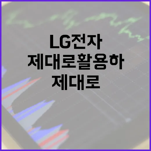 LG전자 제품을 제대로 활용하는 방법 - 요약