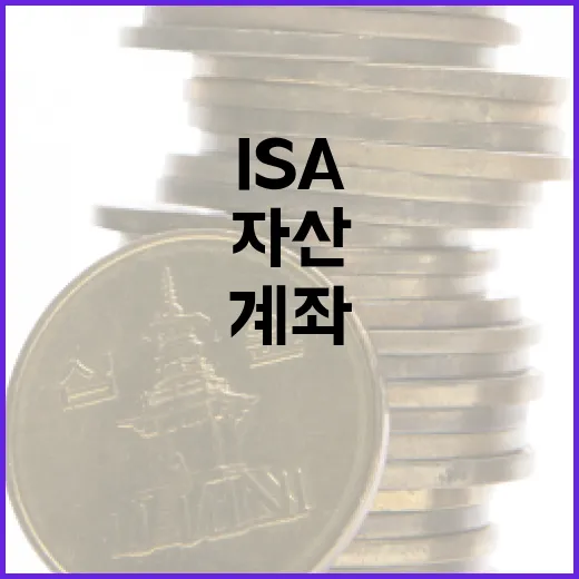 ISA 계좌 활용법: 당신의 자산을 똑똑하게 불리는 방법 - 요약