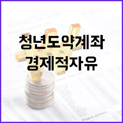 청년도약계좌로 경제적 자유 얻는 법 - 요약