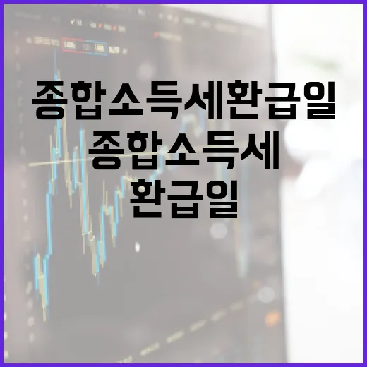 종합소득세 환급일을 알차게 활용하는 방법 - 요약
