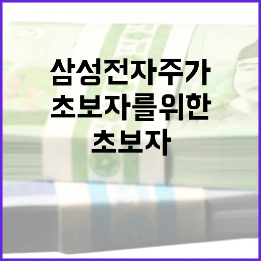 삼성전자 주가를 이해하는 방법: 초보자를 위한 가이드 - 요약