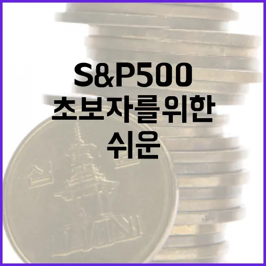 S&P500 이해하기: 초보자를 위한 쉬운 가이드 - 요약