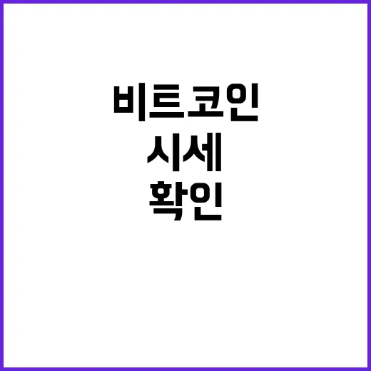 비트코인시세 제대로 확인하는 방법, 초보자는 이렇게 보면 편해요 - 요약