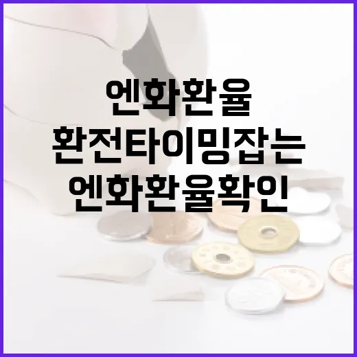 엔화환율 확인하고 환전 타이밍 잡는 방법 - 요약