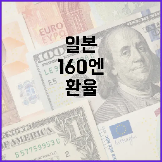 일본환율이 160엔을 넘나드는 4가지 이유와 원화 투자자가 볼 지점 - 요약
