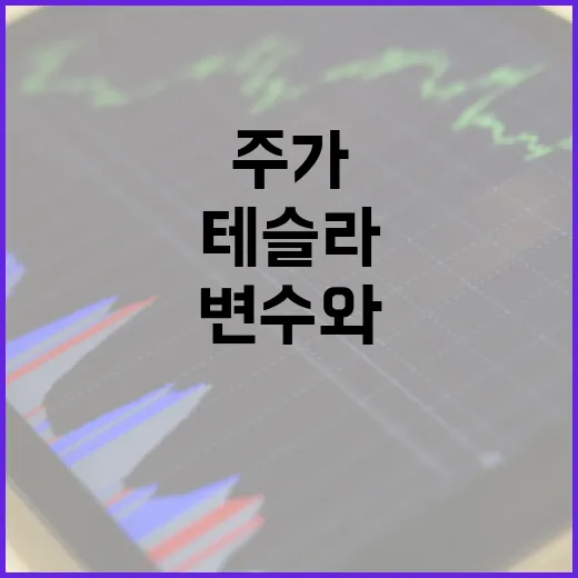 테슬라주가를 흔드는 5가지 변수와 3가지 시나리오 - 요약