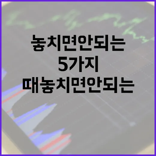 홍콩환율을 볼 때 놓치면 안 되는 5가지 포인트 - 요약