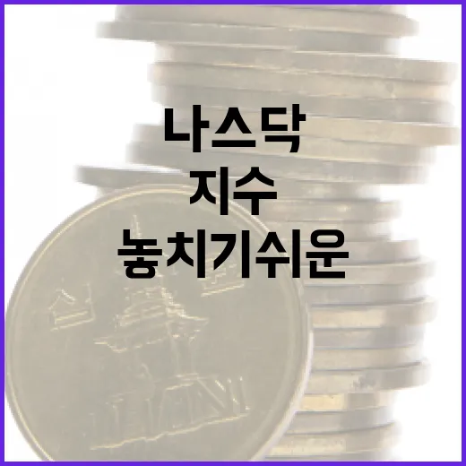 나스닥선물지수 볼 때 놓치기 쉬운 5가지 판단 기준 - 요약