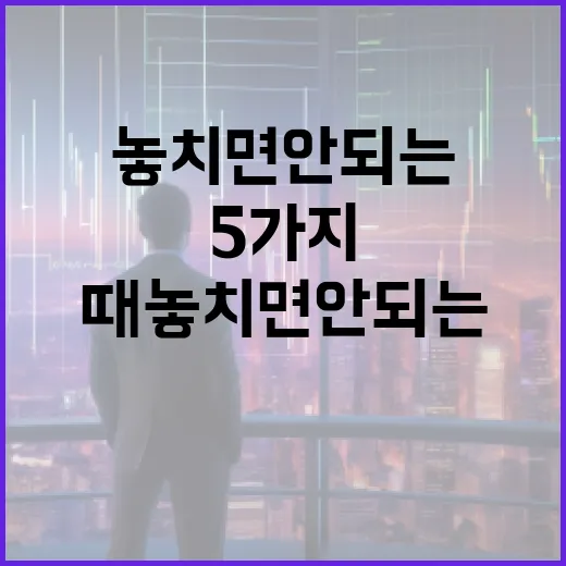 홍콩환율을 볼 때 놓치면 안 되는 5가지 변수 - 요약