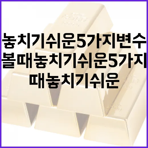 필리핀환율 볼 때 놓치기 쉬운 5가지 변수 - 요약