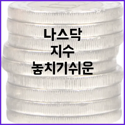 나스닥선물지수 볼 때 놓치기 쉬운 5가지 해석법 - 요약
